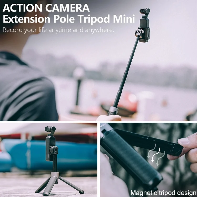 DOP5604_9.webp PGYTECH P-18C-042 Extension Pole Storage Bag Expansion Accessories Vlog Kit for DJI Osmo Pocket - Image 10