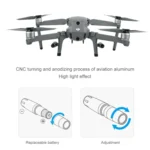 PGYTECH P-HA-030 LED Night Flight Light Shock Absorption Landing High Stand for DJI Mavic 2 - Image 7