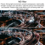 PGYTECH P-16A-041 VND-6-9 Gears Lens Filter for DJI Mavic Air 2 Drone Accessories - Image 6