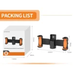 For DJI OSMO Pocket 3 Sunnylife ZJ756 Expanded Dual Phone Clamp Holder - Image 16