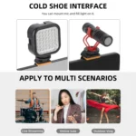 For DJI OSMO Pocket 3 Sunnylife ZJ756 Expanded Dual Phone Clamp Holder - Image 9