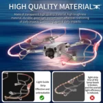 For DJI Mini 3 / Mini 3 Pro STARTRC Drone LED Propeller Protective Guard Anti-collision Ring - Image 5
