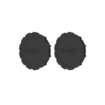 For DJI Osmo Action 3 / 4 Sunnylife 2pcs Scratch-resistant Camera Lens Cap Cover - Image 2