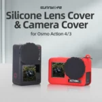 For DJI Osmo Action 3 / 4 Sunnylife 2pcs Scratch-resistant Camera Lens Cap Cover - Image 3