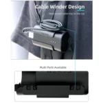 Sunnylife Battery Clip Holder Cable Management Winder Protective Case for DJI FPV Goggles V2 - Image 6