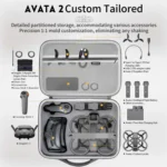 For DJI Avata 2 STARTRC Drone Handbag Messenger Storage Bag - Image 3