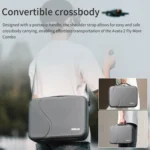 For DJI Avata 2 STARTRC WP2 Drone Handbag Messenger Storage Bag - Image 7