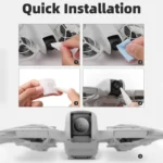 For DJI Neo Sunnylife 2pcs Tempered Glass Drone Lens Film - Image 7