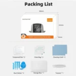 For DJI Neo Sunnylife 2pcs Tempered Glass Drone Lens Film - Image 9