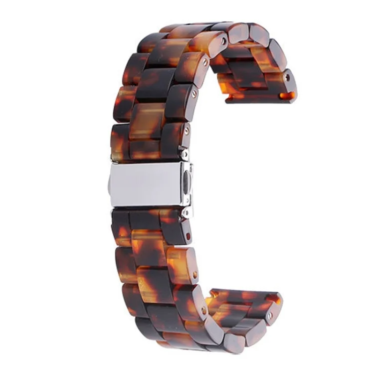 EDA0003101_1.webp Tortoiseshell Pattern Simple Fashion Resin Watch Strap for - Image 2