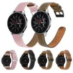 For Samsung Galaxy Watch Active / Active 2 40mm / Active 2 44mm Round Tail Genuine Leather Replacement Strap Watchband - Image 3