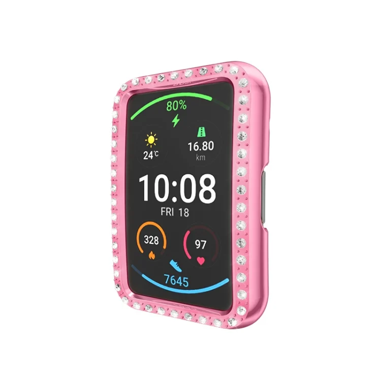 EDA001023001A_1.webp For Huawei Watch Fit Single Row Diamond PC Protective Case Cover - Image 6
