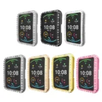 For Huawei Watch Fit Single Row Diamond PC Protective Case Cover - Image 5