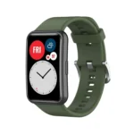 For Huawei Watch Fit Silicone Replacement Wrist Strap Watchband with Stainless Steel Buckle - Image 10
