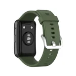 For Huawei Watch Fit Silicone Replacement Wrist Strap Watchband with Stainless Steel Buckle - Image 11