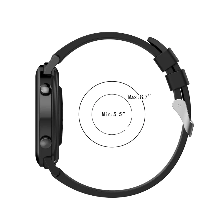 EDA001023301_B2.webp For Huawei Watch GT 2 42mm Silicone Replacement Wrist Strap Watchband - Image 3
