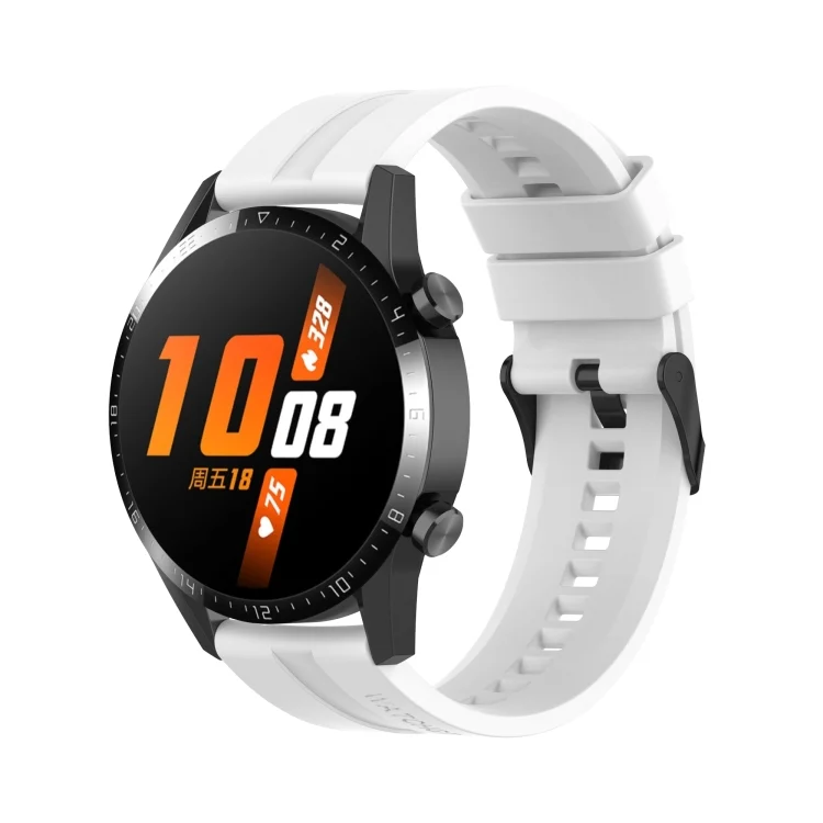EDA001023601A_3.webp For Huawei Watch GT 2 46mm Silicone Replacement Wrist Strap Watchband - Image 5