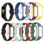 For Samsung Galaxy Fit 2 Silicone Replacement Wrist Strap Watchband - Image 3