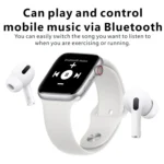 H55Pro 1.4 inch TFT Screen Smart Bluetooth Watch, Support Sleep Monitor / Heart Rate Monitor / Blood Pressure Monitor, Style: Steel Strap - Image 9