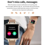 ZL13 1.22 inch Color Screen IP67 Waterproof Smart Watch, Support Sleep Monitor / Heart Rate Monitor / Menstrual Cycle Reminder, Style: Red Leather Strap - Image 13