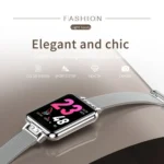 ZL13 1.22 inch Color Screen IP67 Waterproof Smart Watch, Support Sleep Monitor / Heart Rate Monitor / Menstrual Cycle Reminder, Style: Red Leather Strap - Image 5