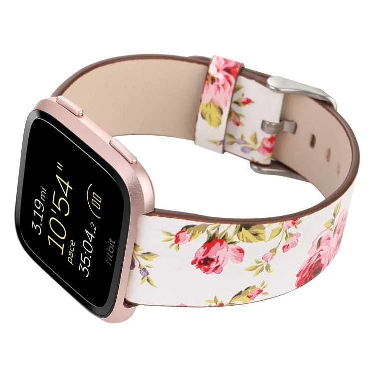 EDA001049101A_4.webp For Fitbit Versa 1 / 2 Flower Pattern Replacement Wrist Strap Watchband - Image 6