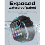 H1(1+8) 1.54 inch Full-fit Screen Dual Cameras Smart Phone Watch, Support SIM Card / GPS Tracking / Real-time Trajectory / Temperature Monitoring - Image 10