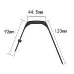 For Huawei Honor Band 4 Running Version / Band 3e Universal Silicone Replacement Wrist Strap Watchband - Image 2