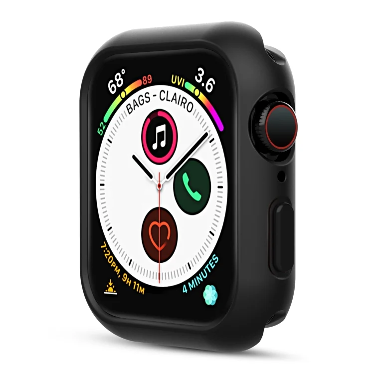 Silicone Frame Protective Case For Apple Watch Series 6 & SE & 5 & 4 44mm