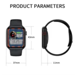 DW35 1.75 inch Full Screen IP67 Waterproof Smart Watch, Support Sleep Monitor / Heart Rate Monitor / Bluetooth Call - Image 2