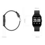 Lokmat KW17 1.3 inch TFT Screen IP68 Waterproof Smart Watch, Support Sleep Monitor / Heart Rate Monitor / Blood Pressure Monitor - Image 2