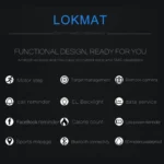 Lokmat MK16 LCD Screen 50m Waterproof Smart Watch, Support Information Reminder / Remote Camera / Walking Motion Monitor - Image 14