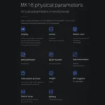 Lokmat MK16 LCD Screen 50m Waterproof Smart Watch, Support Information Reminder / Remote Camera / Walking Motion Monitor - Image 3