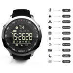Lokmat MK18 1.1 inch Circle Screen IP68 Waterproof Smart Watch, Support Information Reminder / Remote Camera / Walking Motion Monitor - Image 5
