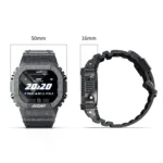 Lokmat OCEAN 1.14 inch TFT Touch Screen IP68 Waterproof Smart Watch, Support Information Reminder / Sleep Monitor / Sport Record - Image 2