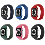 Weave Replacement Wrist Strap Watchbands with Frame For Apple Watch Series 6 & SE & 5 & 4 40mm / 3 & 2 & 1 38mm, 145mm, 150mm, 155mm - Image 3