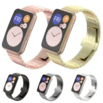 For Huawei Watch Fit Bamboo Joint Metal Replacement Strap Watchband - Image 2