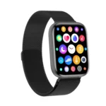 G69 1.69 inch Square Color Screen IP68 Waterproof Smart Watch, Support Blood Pressure Monitoring / Sleep Monitoring / Heart Rate Monitoring, Style: Steel Strap