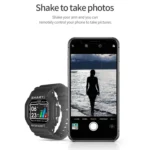 K16 1.14 inch TFT Color Screen IP68 Waterproof Smart Watch, Support Bluetooth Music / Sleep Monitoring / Heart Rate Monitoring - Image 11