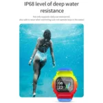 K16 1.14 inch TFT Color Screen IP68 Waterproof Smart Watch, Support Bluetooth Music / Sleep Monitoring / Heart Rate Monitoring - Image 6
