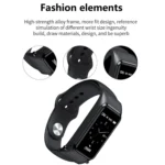 X4 1.14 inch HD Screen Bluetooth Earphone Smart Bracelet, Support Sleep Monitoring / Body Temperature Monitoring / Heart Rate Monitoring - Image 18