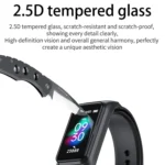X4 1.14 inch HD Screen Bluetooth Earphone Smart Bracelet, Support Sleep Monitoring / Body Temperature Monitoring / Heart Rate Monitoring - Image 4
