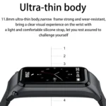 X4 1.14 inch HD Screen Bluetooth Earphone Smart Bracelet, Support Sleep Monitoring / Body Temperature Monitoring / Heart Rate Monitoring - Image 5