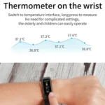 X4 1.14 inch HD Screen Bluetooth Earphone Smart Bracelet, Support Sleep Monitoring / Body Temperature Monitoring / Heart Rate Monitoring - Image 7