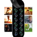 W68 1.54 inch Touch Screen IP67 Waterproof Smart Bracelet, Support Blood Oxygen Monitoring / Bluetooth Call / Heart Rate Monitoring, Style: Steel Strap - Image 12