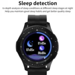 W68 1.54 inch Touch Screen IP67 Waterproof Smart Bracelet, Support Blood Oxygen Monitoring / Bluetooth Call / Heart Rate Monitoring, Style: Steel Strap - Image 15
