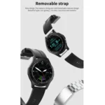 W68 1.54 inch Touch Screen IP67 Waterproof Smart Bracelet, Support Blood Oxygen Monitoring / Bluetooth Call / Heart Rate Monitoring, Style: Steel Strap - Image 16