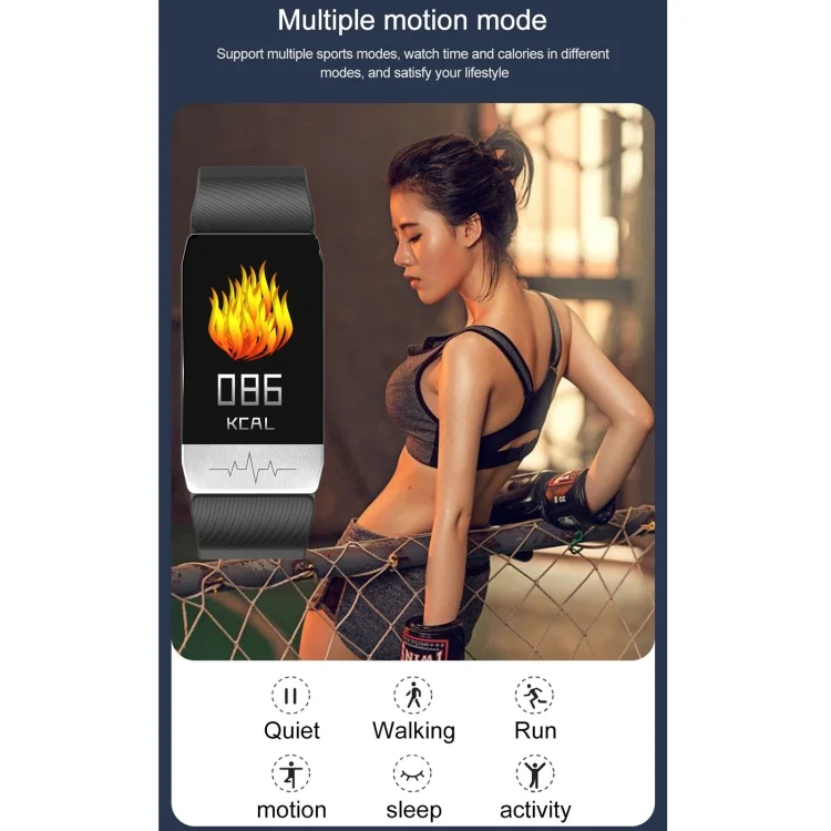 EDA001270301_B15.webp T1S 1.14 inch Screen IP67 Waterproof Smart Bracelet, Support Blood Oxygen Monitoring / Body Temperature Monitoring / Heart Rate Monitoring - Image 16