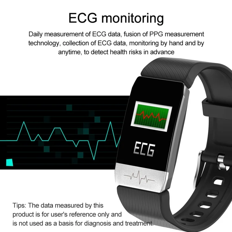 EDA001270301_B19.webp T1S 1.14 inch Screen IP67 Waterproof Smart Bracelet, Support Blood Oxygen Monitoring / Body Temperature Monitoring / Heart Rate Monitoring - Image 20