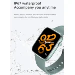 Z15 1.69 inch Touch Screen IP67 Waterproof Smart Watch, Support Blood Pressure Monitoring / Sleep Monitoring / Heart Rate Monitoring - Image 14
